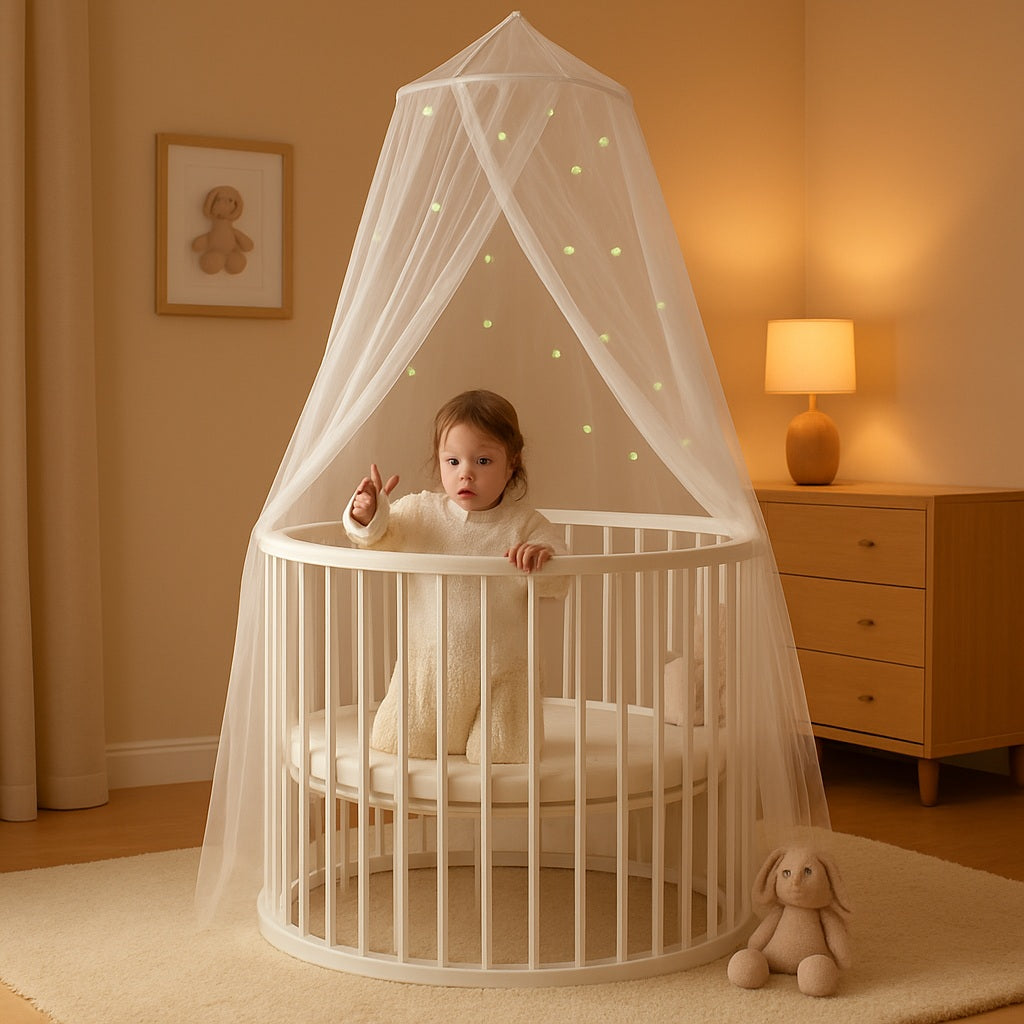 ciel de lit bebe veritable cocon protecteur