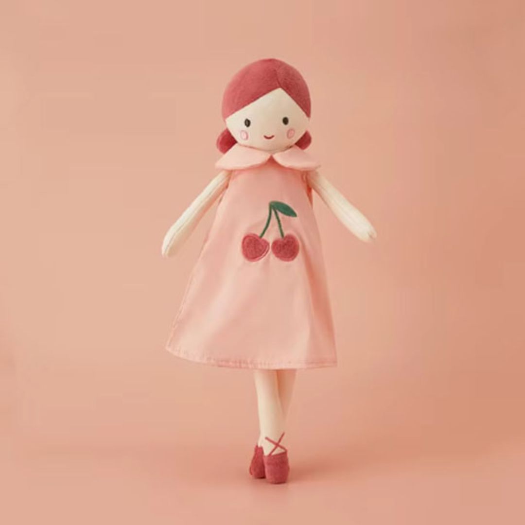 doudou bebe fille compagnon douillet chic