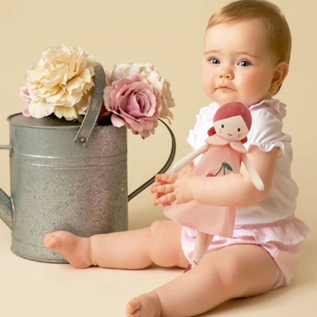 doudou bebe fille reconfort tendresse douce
