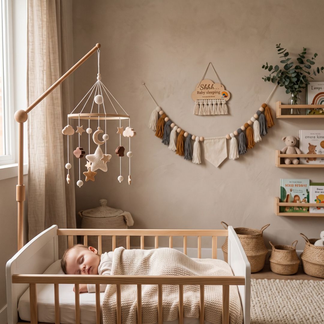 mobile bebe ciel etoile dormir rassurer