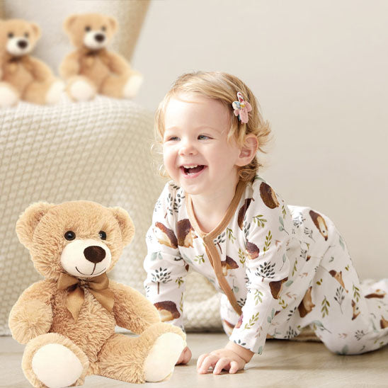 ours en peluche beige pour tenir compagnie