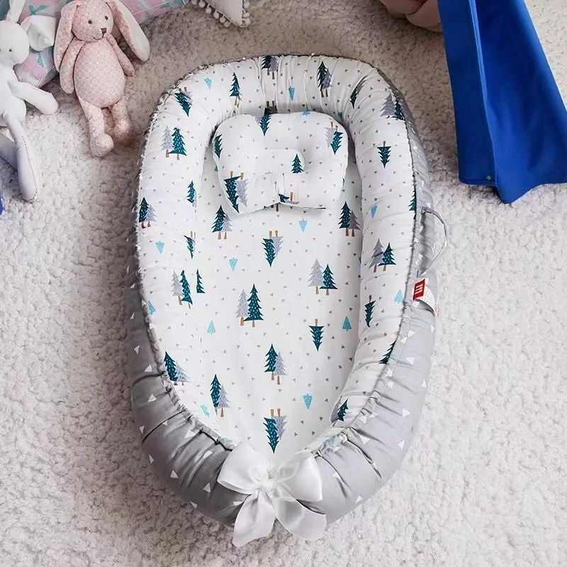 reducteur de lit bebe gris sapin douillet