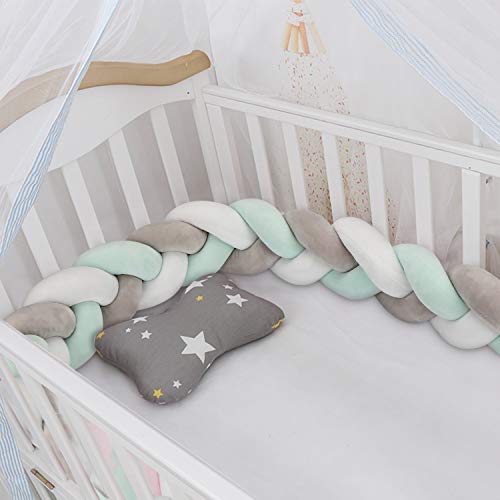tresse de lit bebe decorative pour berceau