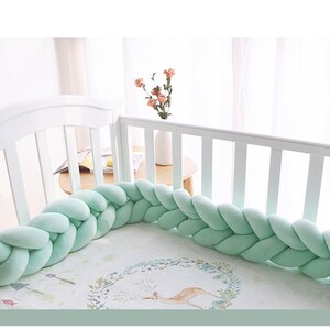 tresse de lit bebe pare choc doux