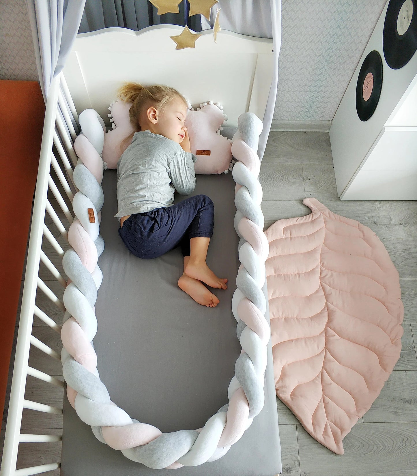 tresse de lit bebe securite paisible
