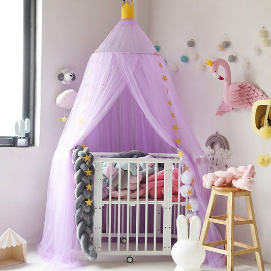 ciel de lit bebe bulle feerique