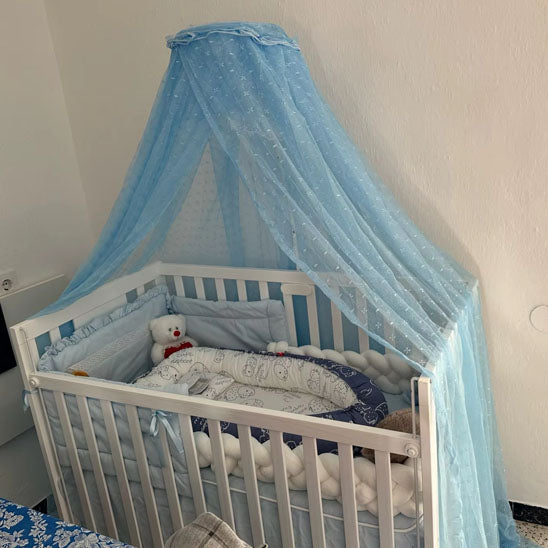 ciel de lit bebe decoration feerique