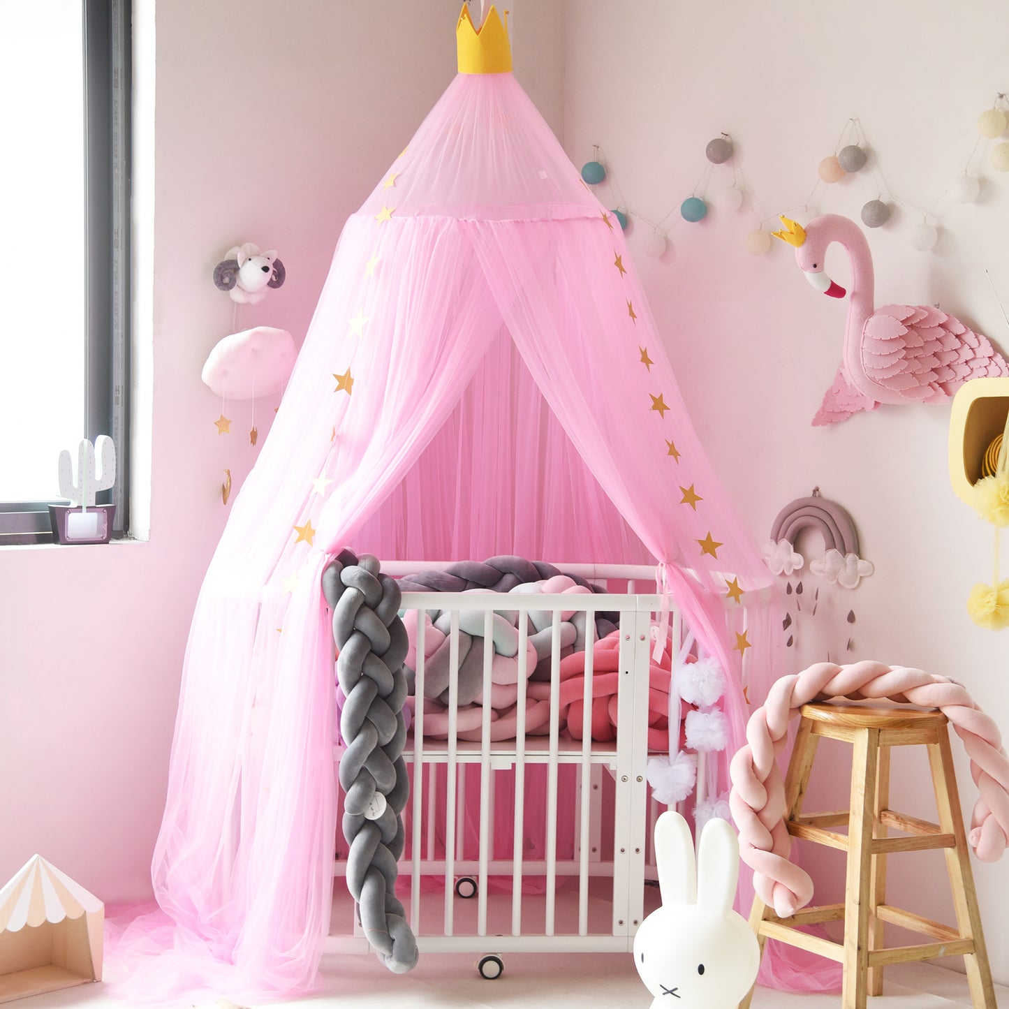 ciel de lit bebe nid feerique