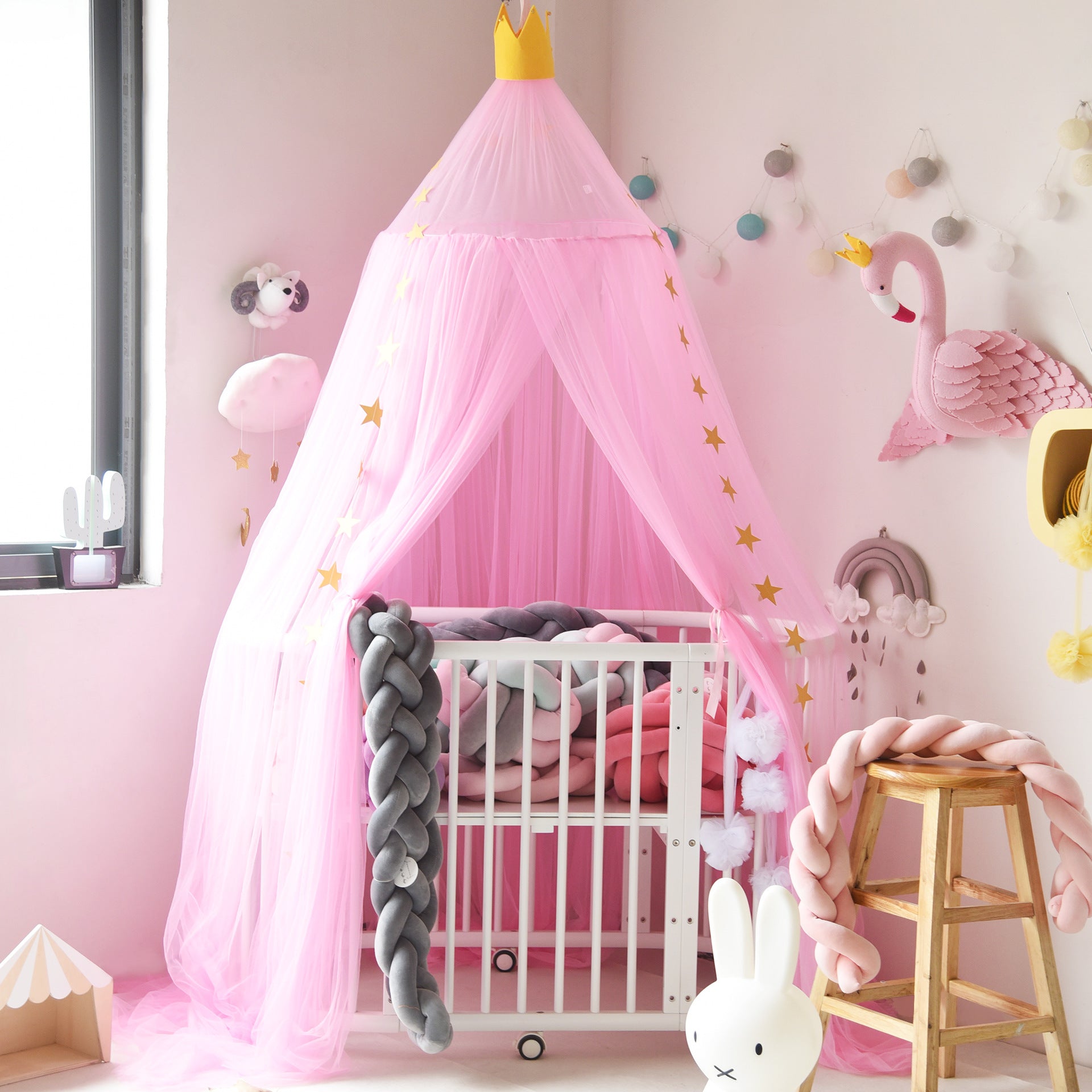 ciel de lit bebe nid feerique