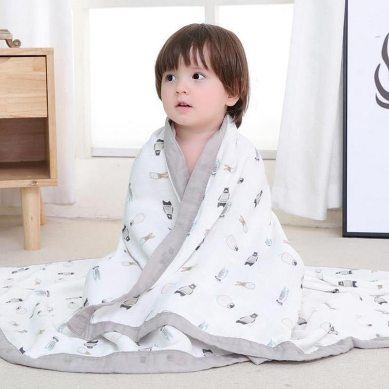 couverture bebe enveloppe securisante