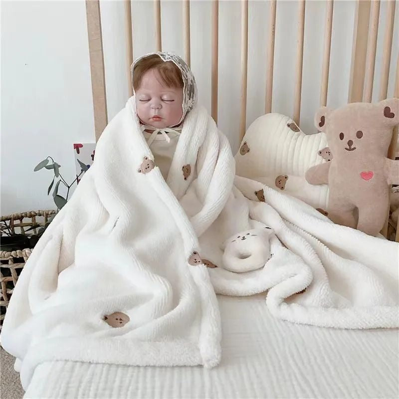 couverture bebe enveloppement doux