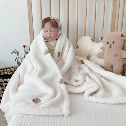 couverture bebe enveloppement doux