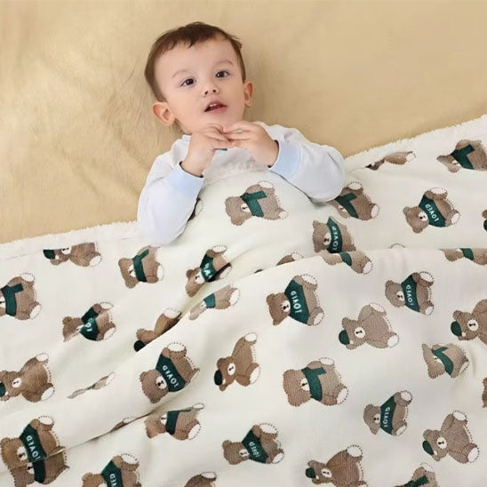 couverture bebe polaire compagnon douceur