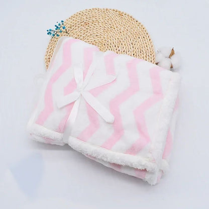 couverture bebe polaire cocon moelleux