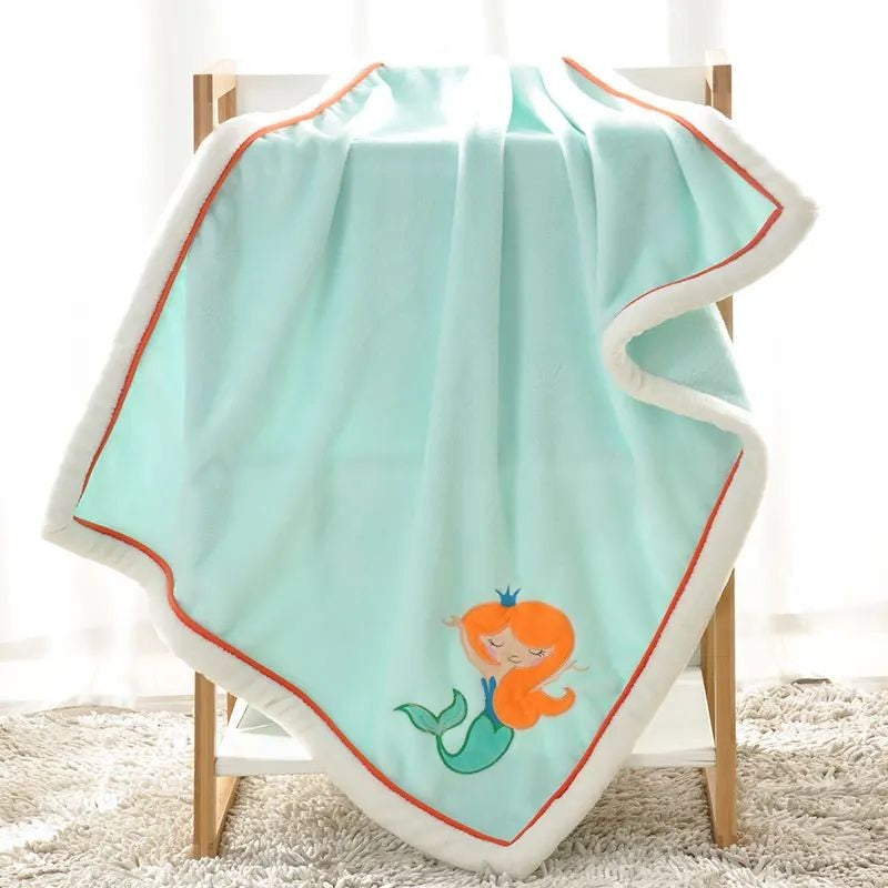 couverture bebe polaire doux confort