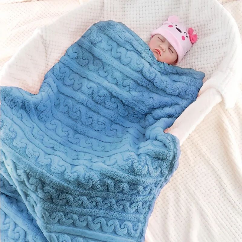 couverture bebe sommeil paisible douillet