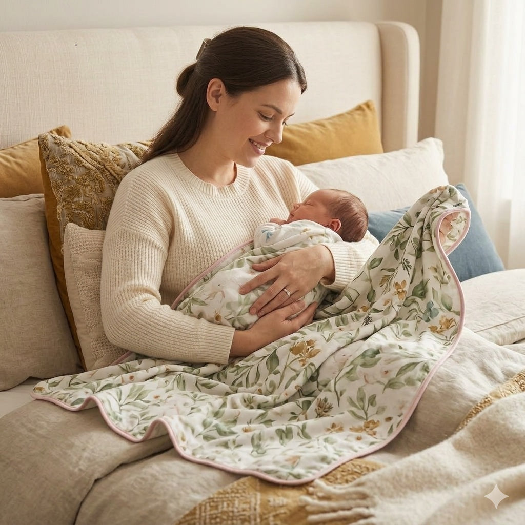 couverture cosy bebe lapin enveloppante