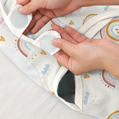 couverture emmaillotage bebe installation facile