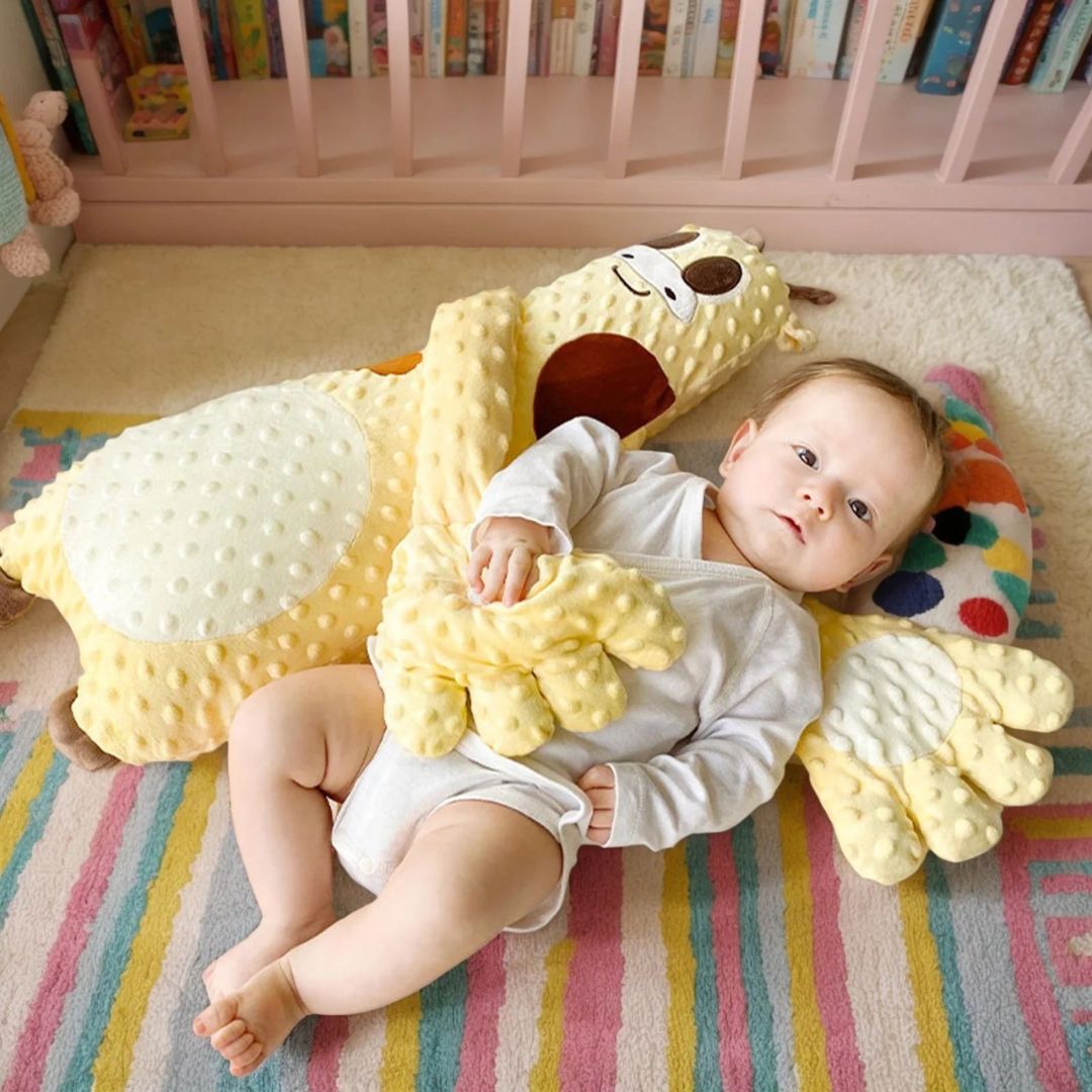 doudou bebe compagnon rassurant douillet