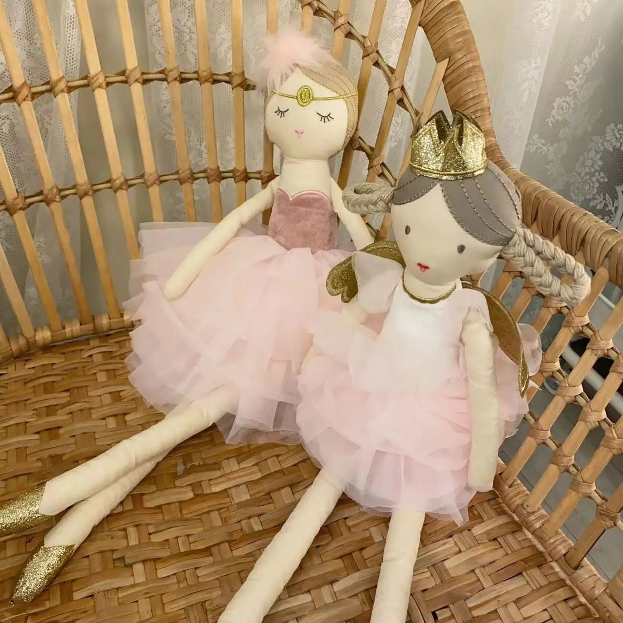 doudou bébé fille gardien adorable