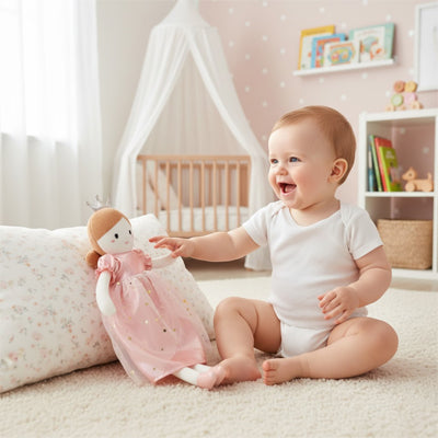 doudou bebe fille presence douce