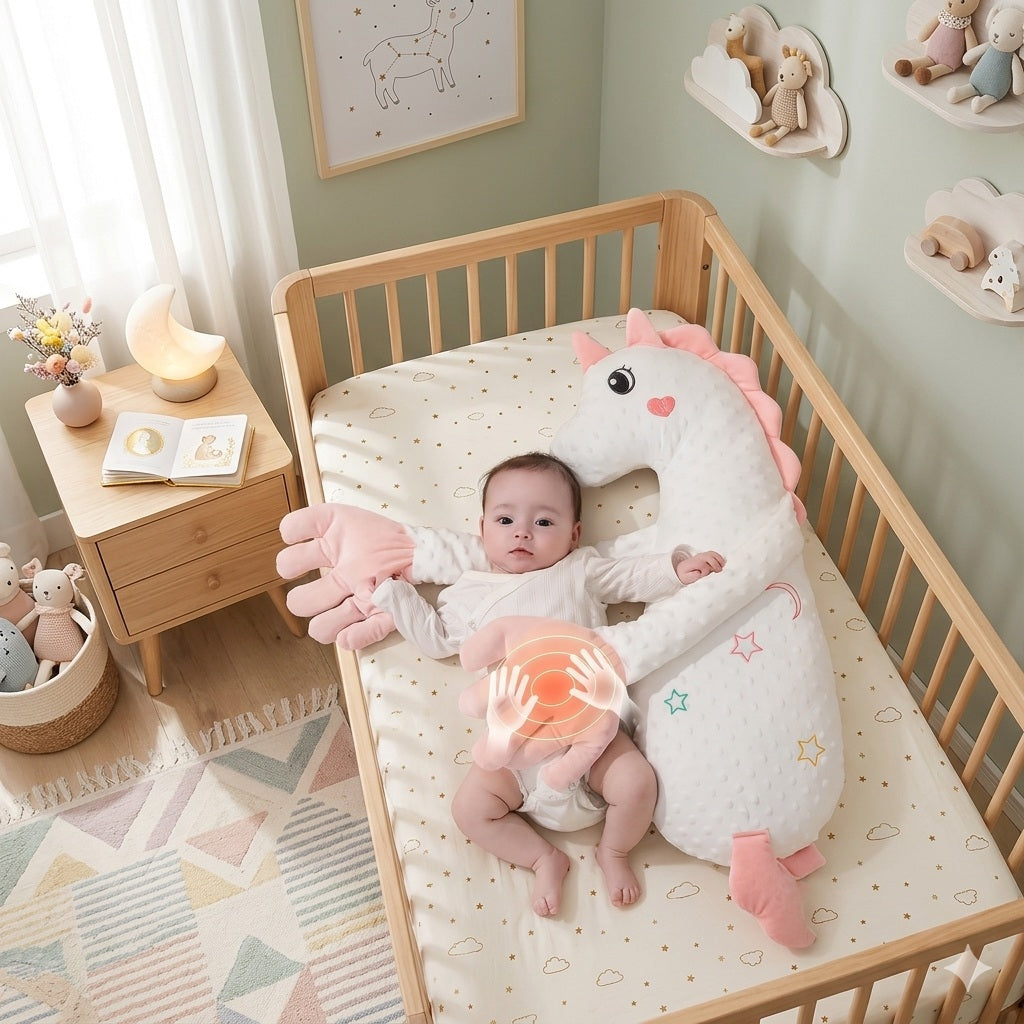 doudou calin dinosaure rose protectrice