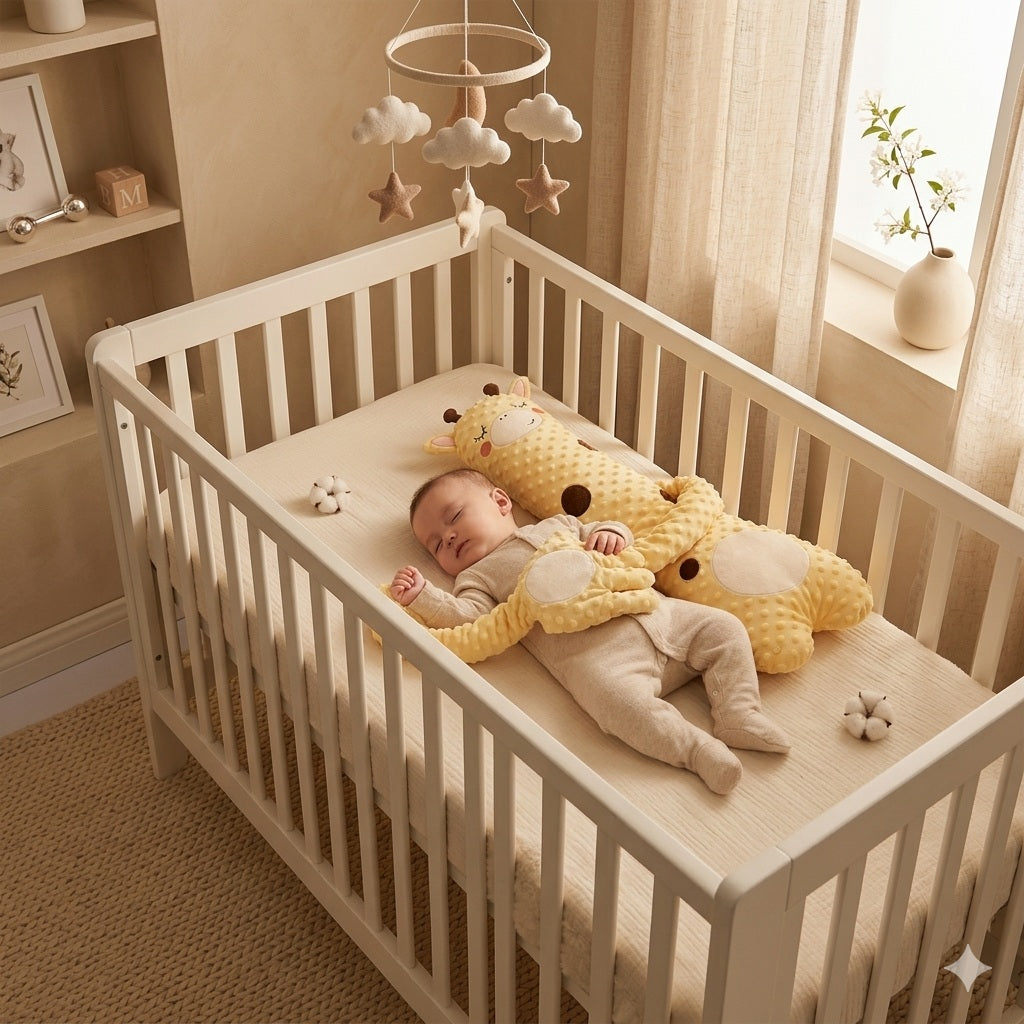 doudou calin girafe confort doux
