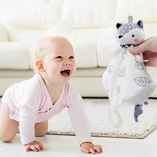 doudou couette renard présence rassurante