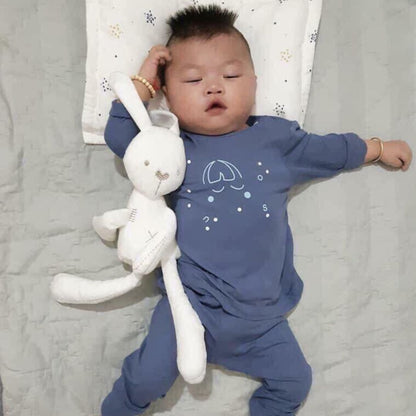 doudou lapin blanc confident inseparable