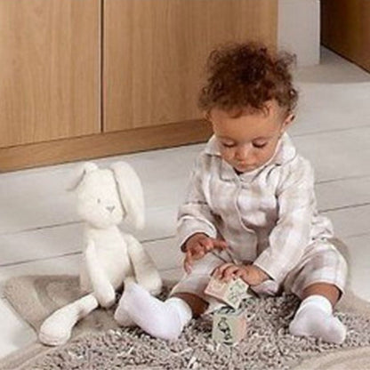 doudou lapin blanc gardien silencieux