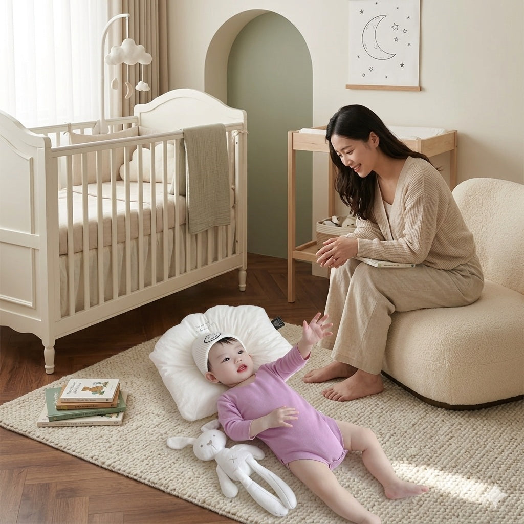 doudou lapin blanc presence rassurante