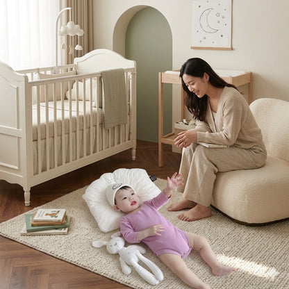 doudou lapin blanc presence rassurante