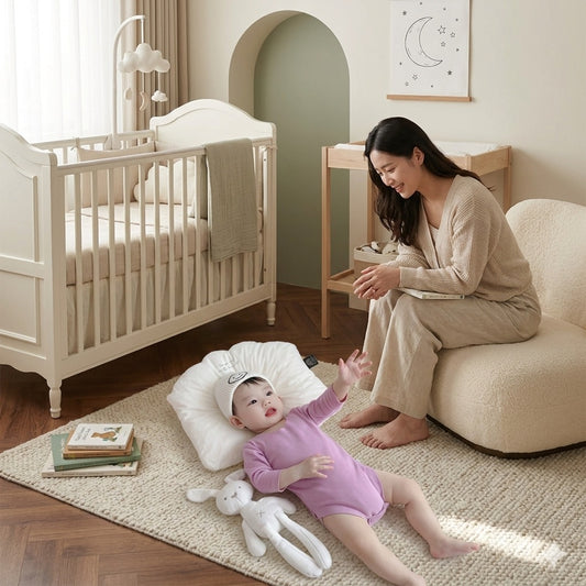 doudou lapin blanc presence rassurante