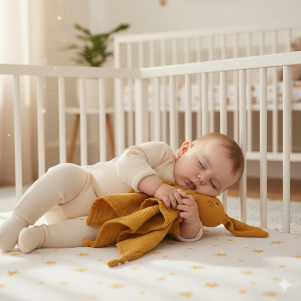 doudou lapin moka compagnon de sommeil