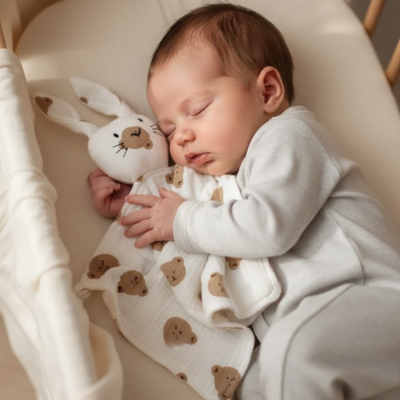 doudou lapin ourson douceur enveloppante