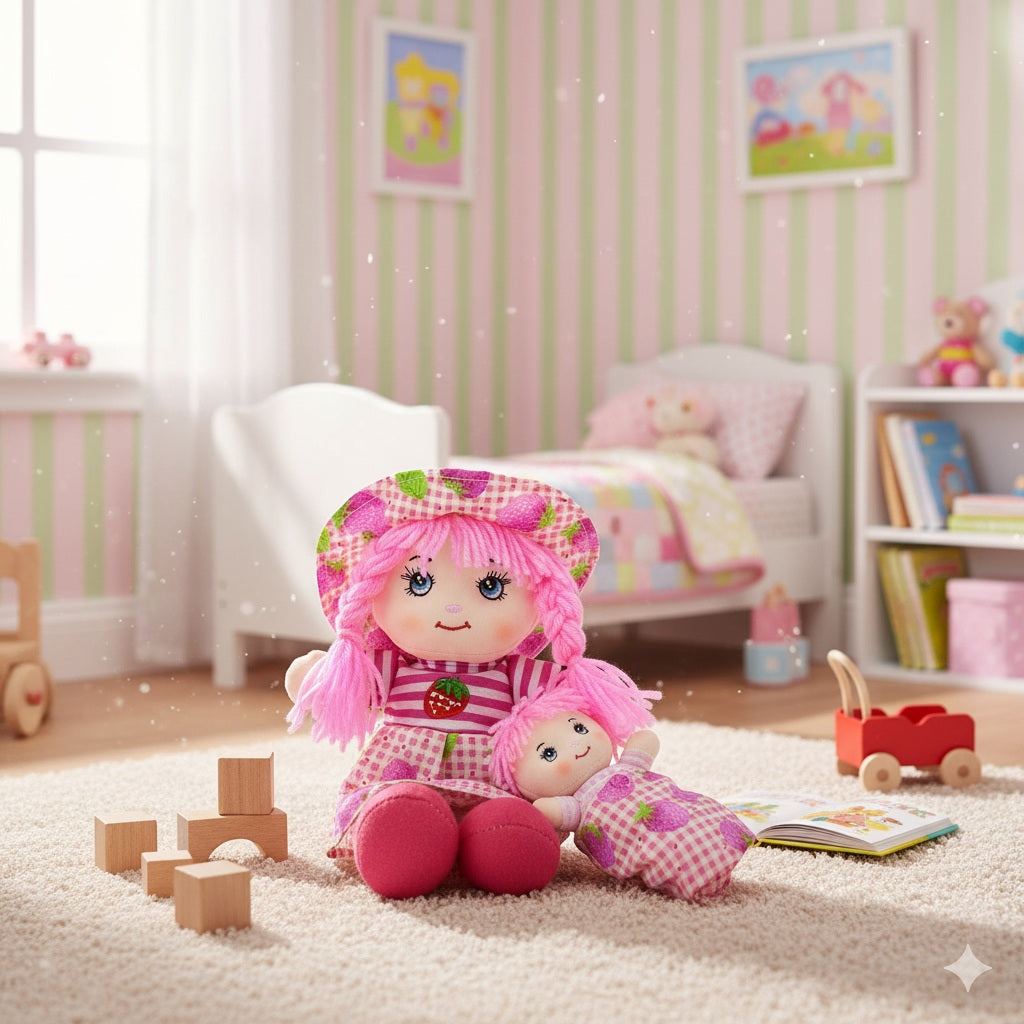 doudou poupee de chiffon repere stable