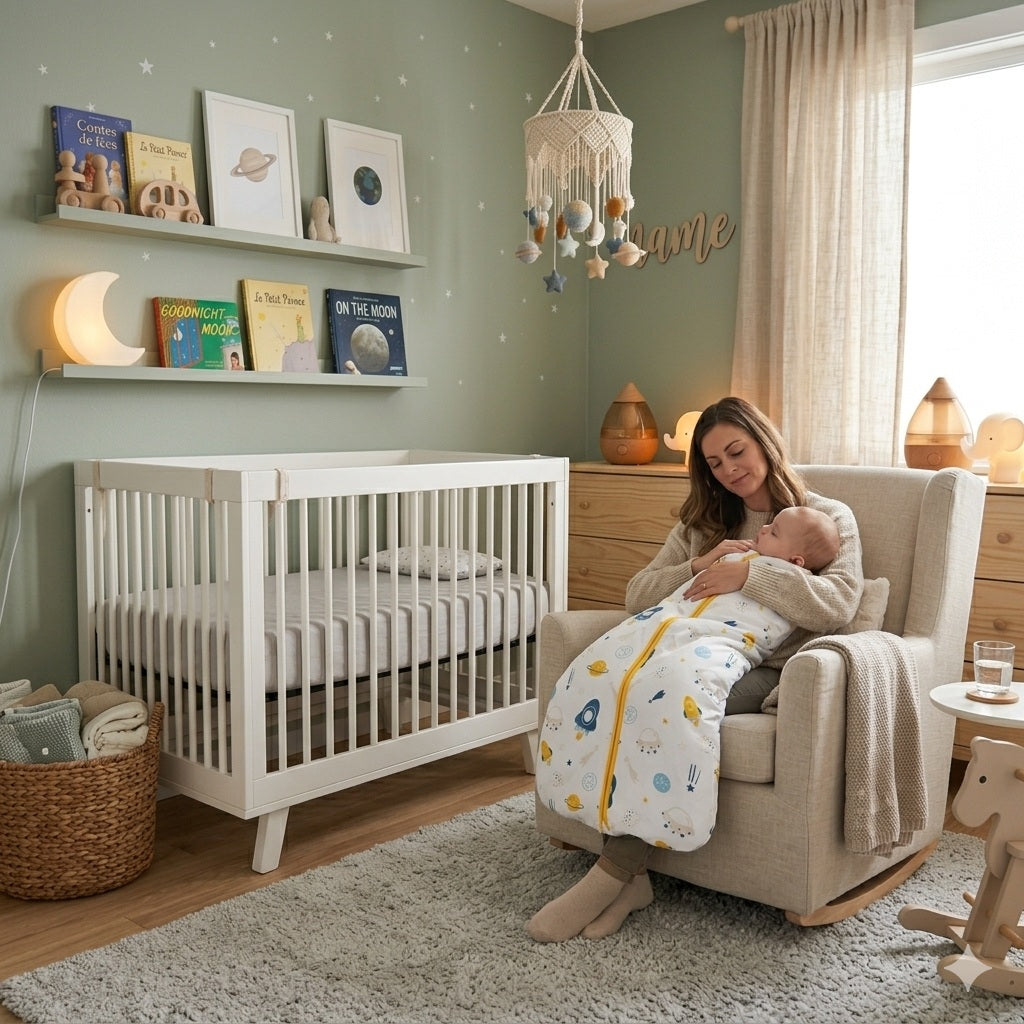 gigoteuse bebe ete espace protection rassurante