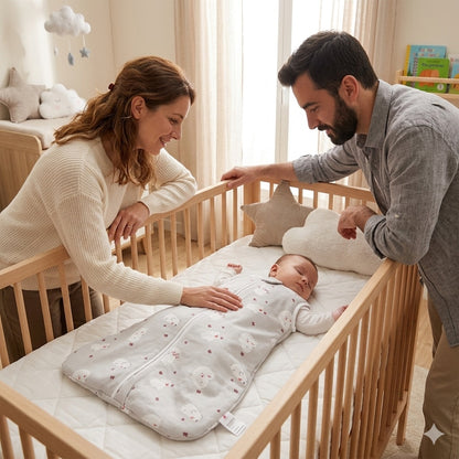 gigoteuse bebe ete gris ourson douce