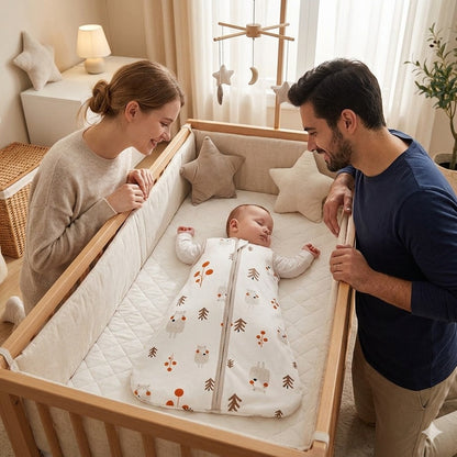 gigoteuse bebe ete ours fleuri confortable
