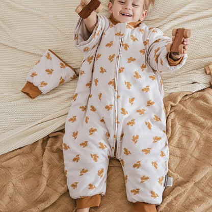 gigoteuse bebe hiver beige epis de ble demontable