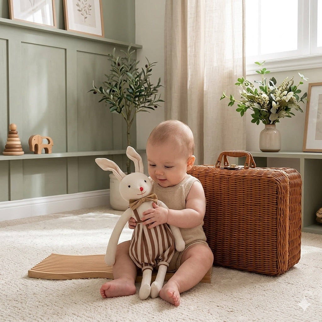 lapin doudou garcon ami doux