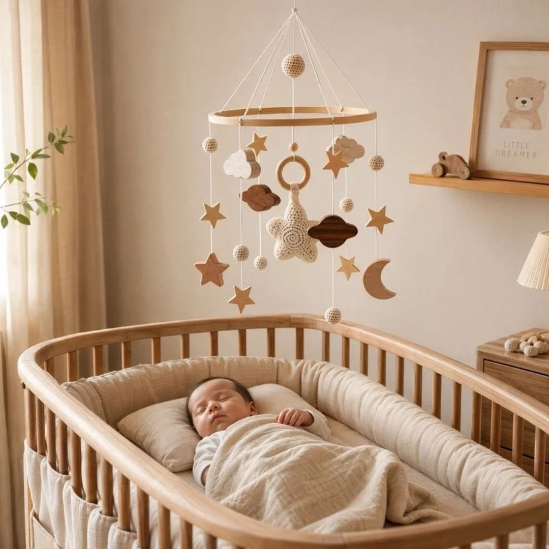 mobile bebe ciel etoile compagnon apaisant