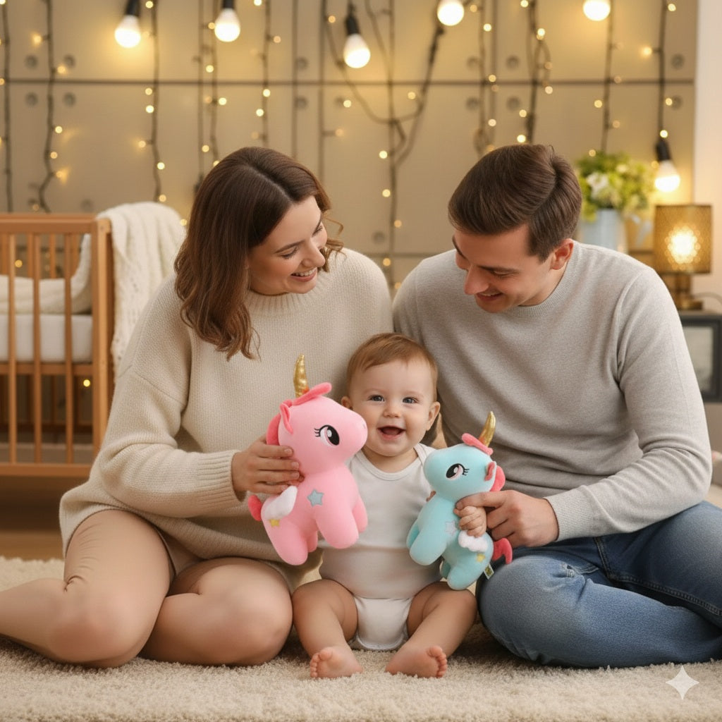 peluche en licorne refuge emotionnel