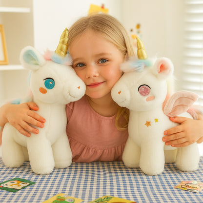 peluche licorne confident rassurant
