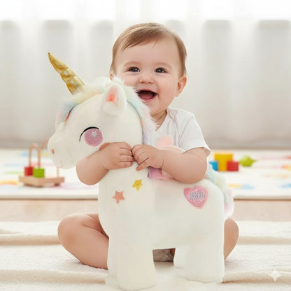 peluche licorne rose douceur rassurante
