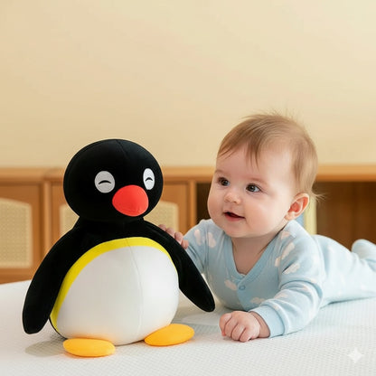 pingouin doudou bien rassurant