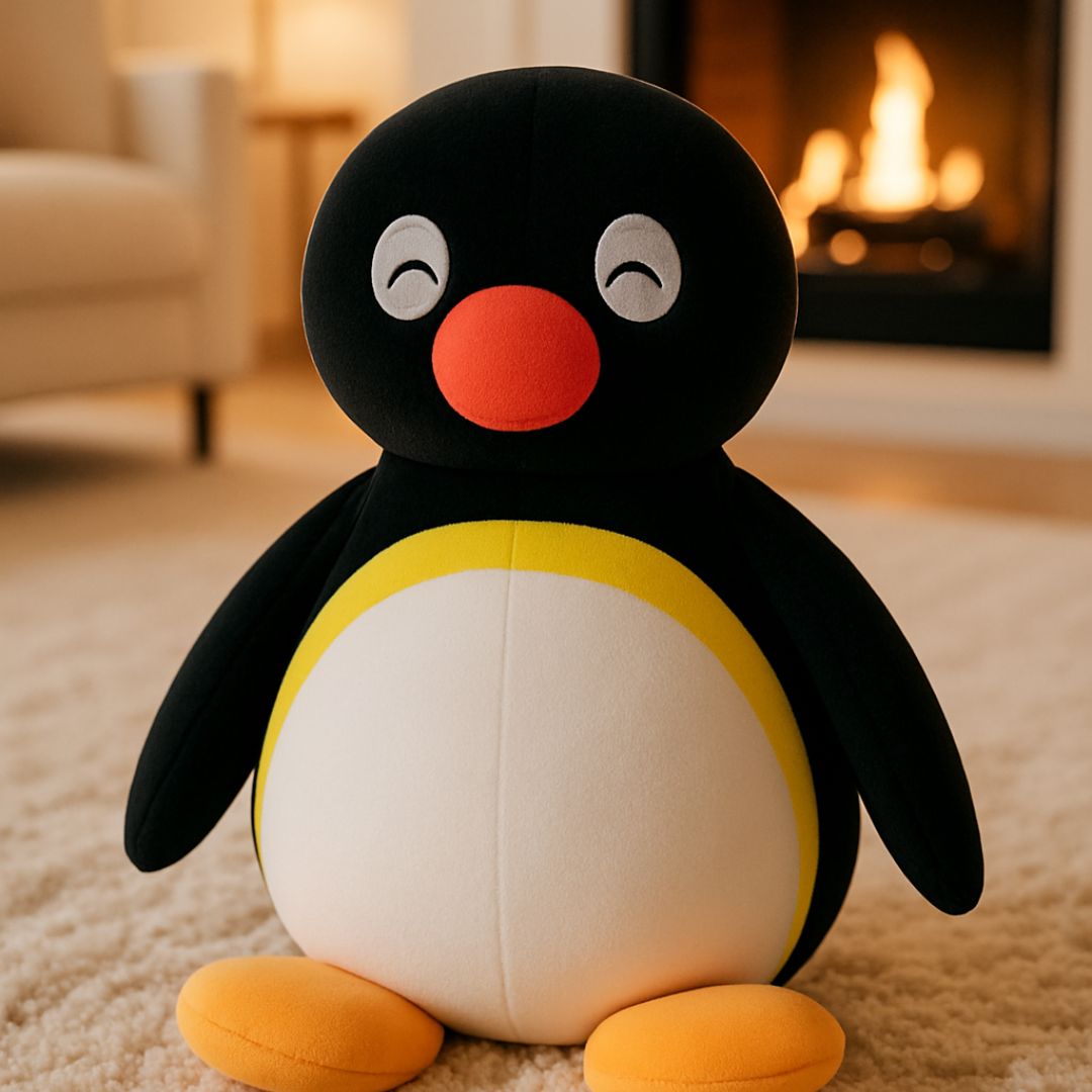 pingouin doudou compagnon parfait