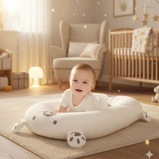reducteur de lit bebe blanc environnement rassurant