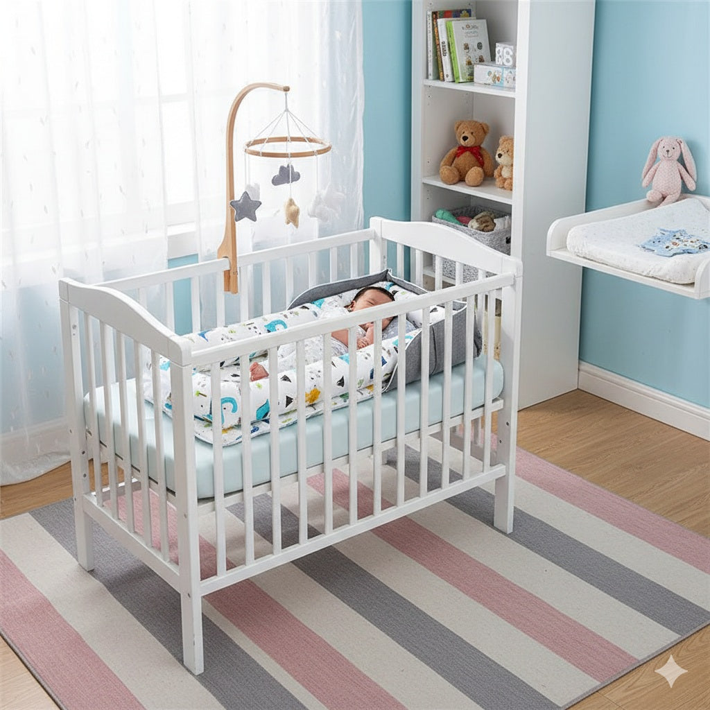 reducteur de lit bebe gris dinosaure douillet