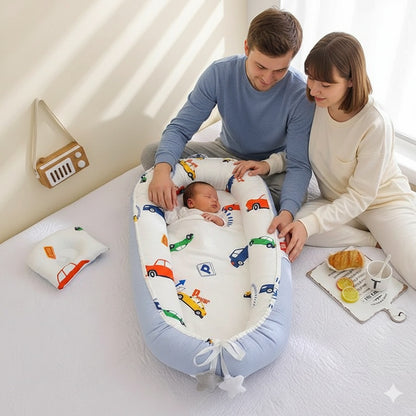 reducteur de lit bleu voiture sensation protectrice